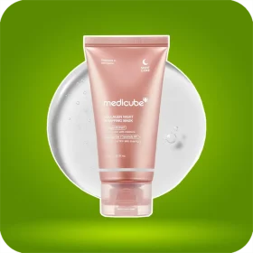 ماسک شب لایه بردار کلاژن مدی کیوب