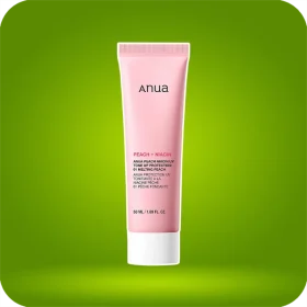 ضد آفتاب تون آپ روشن کننده هلو و نیاسینامید آنوا