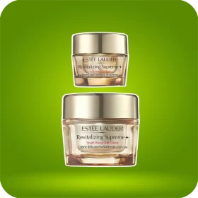 پک دوتایی کرم و دور چشم جوانساز و ضد چروک قوی سوپریم گلوبال استی لادر