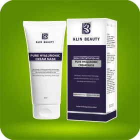 کرم ماسک هیالورونیک اسید خالص کلین بیوتی