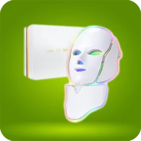 ماسک ال‌ای‌دی نور درمانی صورت و گردن