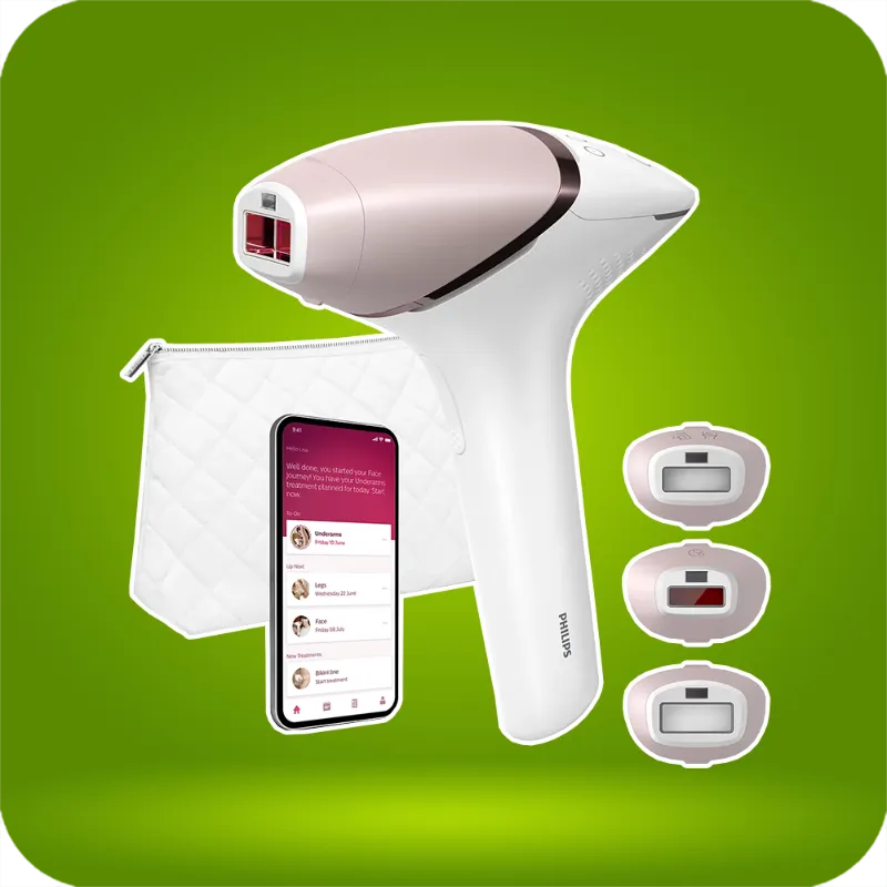 لیزر موهای زائد فیلیپس مدل Lumea IPL 9000 BRI955