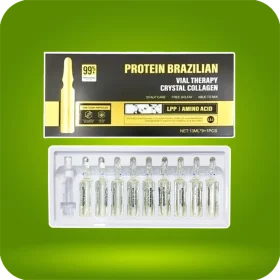 ویال ضد ریزش مو پروتئین برزیلی